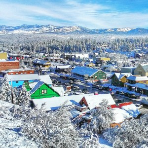 Downtown Truckee in the Winter